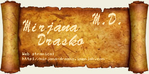 Mirjana Draško vizit kartica